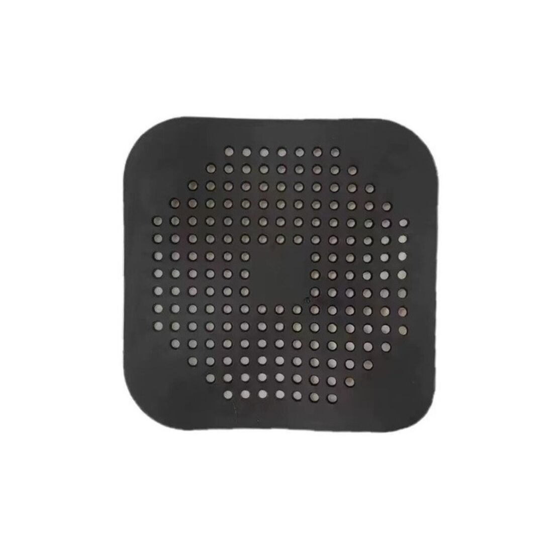 Filtru Chiuveta, Vafy, Anti-infundare, cu Ventuze, 14.5 x 14.5 cm, Flexibil, Negru