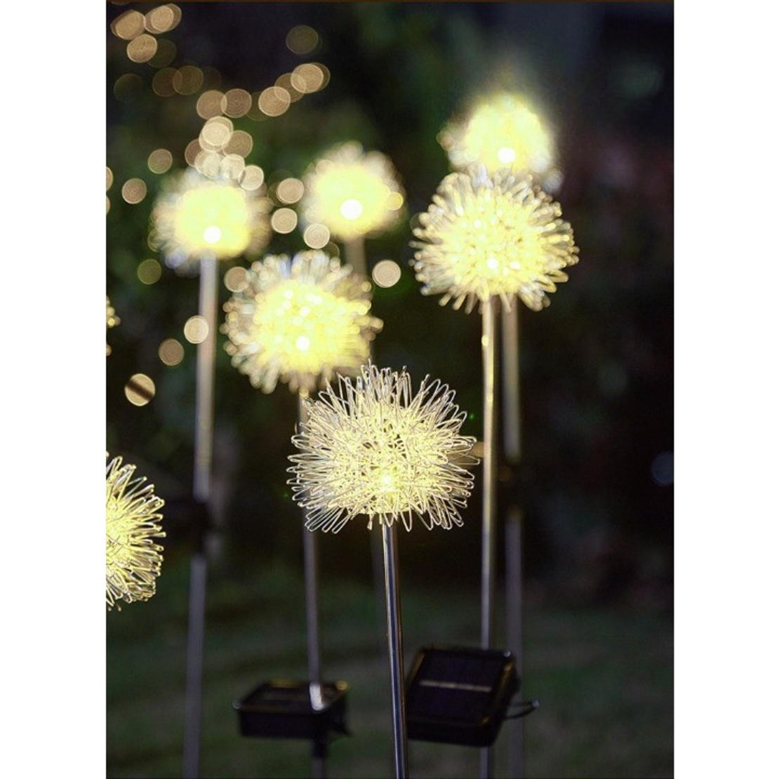 Lampa solara sub forma de Papadie, alb cald, Vafy