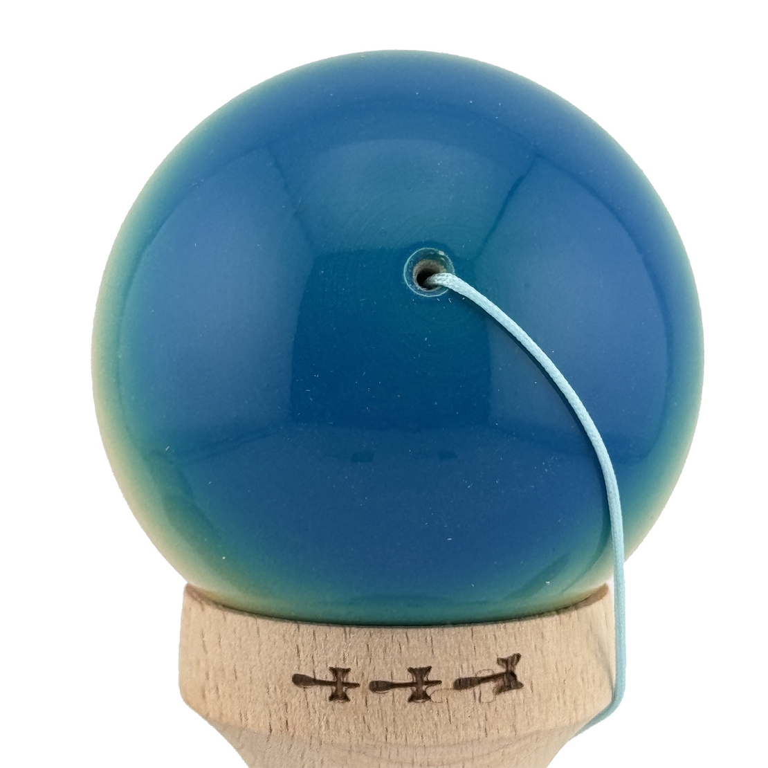 Kendama X Originala, Profesionala, Flippy, Big Cups V2, Super Sticky Cupe Mari, Rulment Metalic cu Ata 55 cm, Rosu/Galben/Albastru
