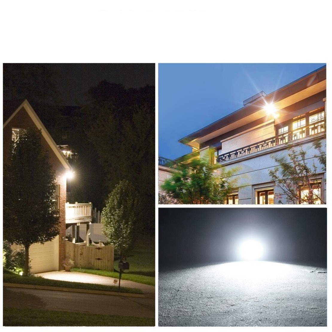 Set 2 proiectoare LED cu Panou Solar Flippy, Senzor de miscare, Telecomanda, Waterproof, 200 LED-uri incorporate, 65W, 24x18 cm, IP67, Design Modern, Negru