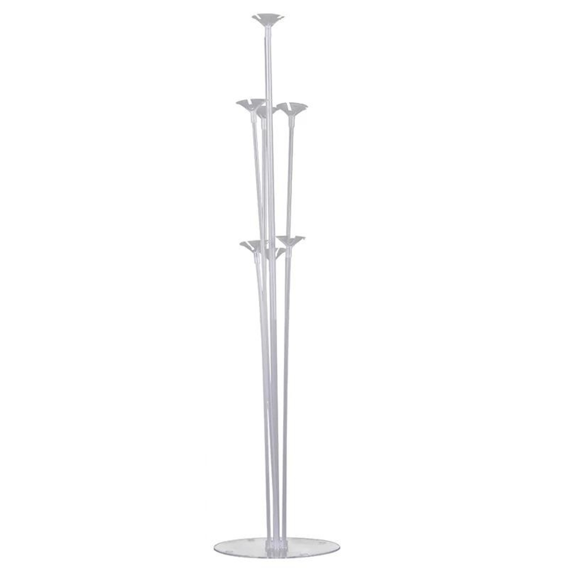 Suport pentru Baloane, Flippy, cu Trei Straturi, pentru 7 Baloane, 70 cm, Transparent