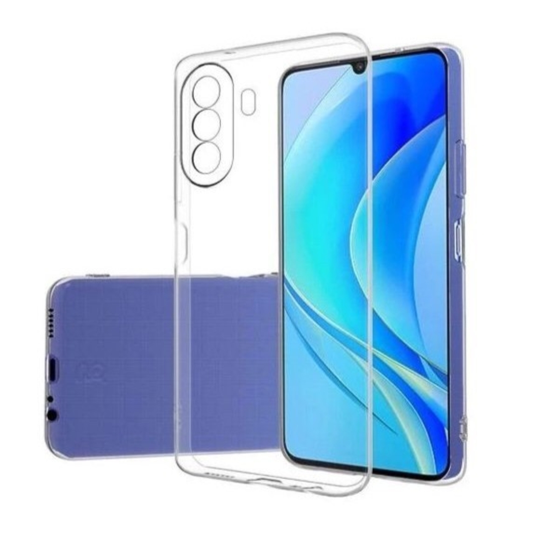 Husa de protectie pentru Huawei Nova Y70, Vafy, TPU Transparenta