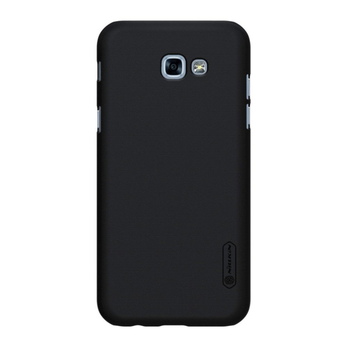 Husa Samsung Galaxy A3 2017 Nillkin Frosted Shield Negru + Folie de protectie