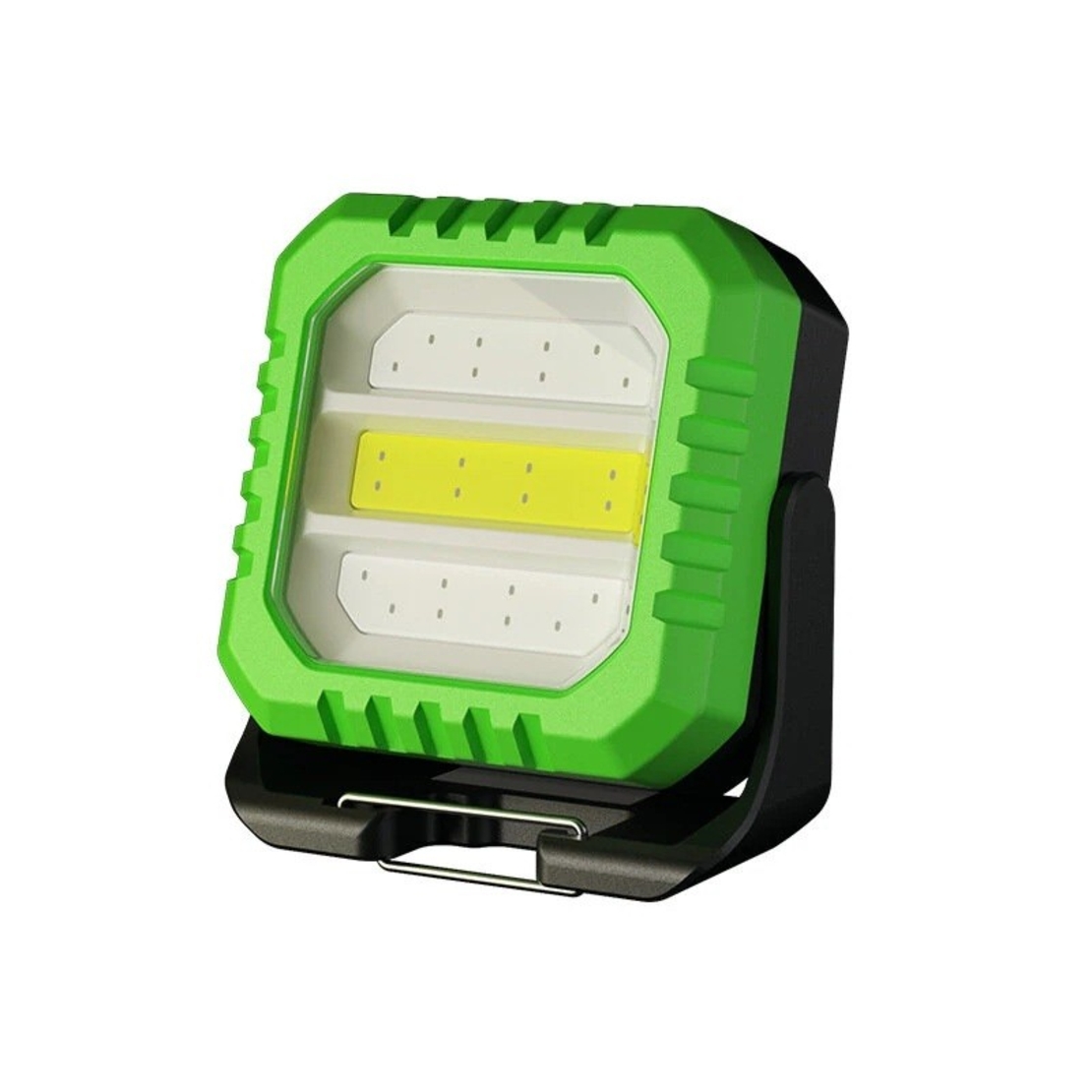 Lanterna Tip Breloc, Vafy, 5 Moduri de Luminat, Incarcare USB Tip C, 5W, Impermeabila IPX5, 500 lm, COB, Verde