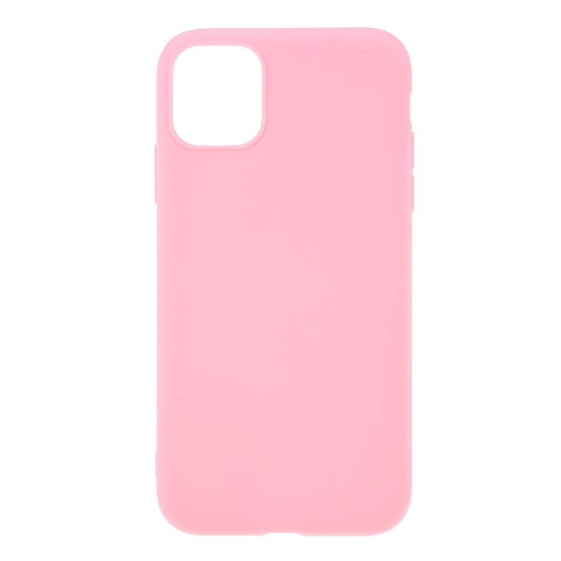Husa protectie Vafy compatibila cu Apple iPhone 13 Matte Tpu Roz Mat