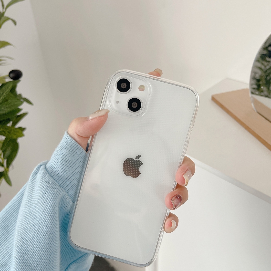 Husa de protectie Vafy compatibila cu Apple iPhone 13 Mini Full Tpu 360 Transparent