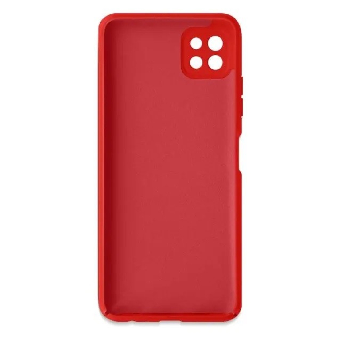 Husa protectie Vafy pentru Samsung A22 5G Liquid Silicone Rosu