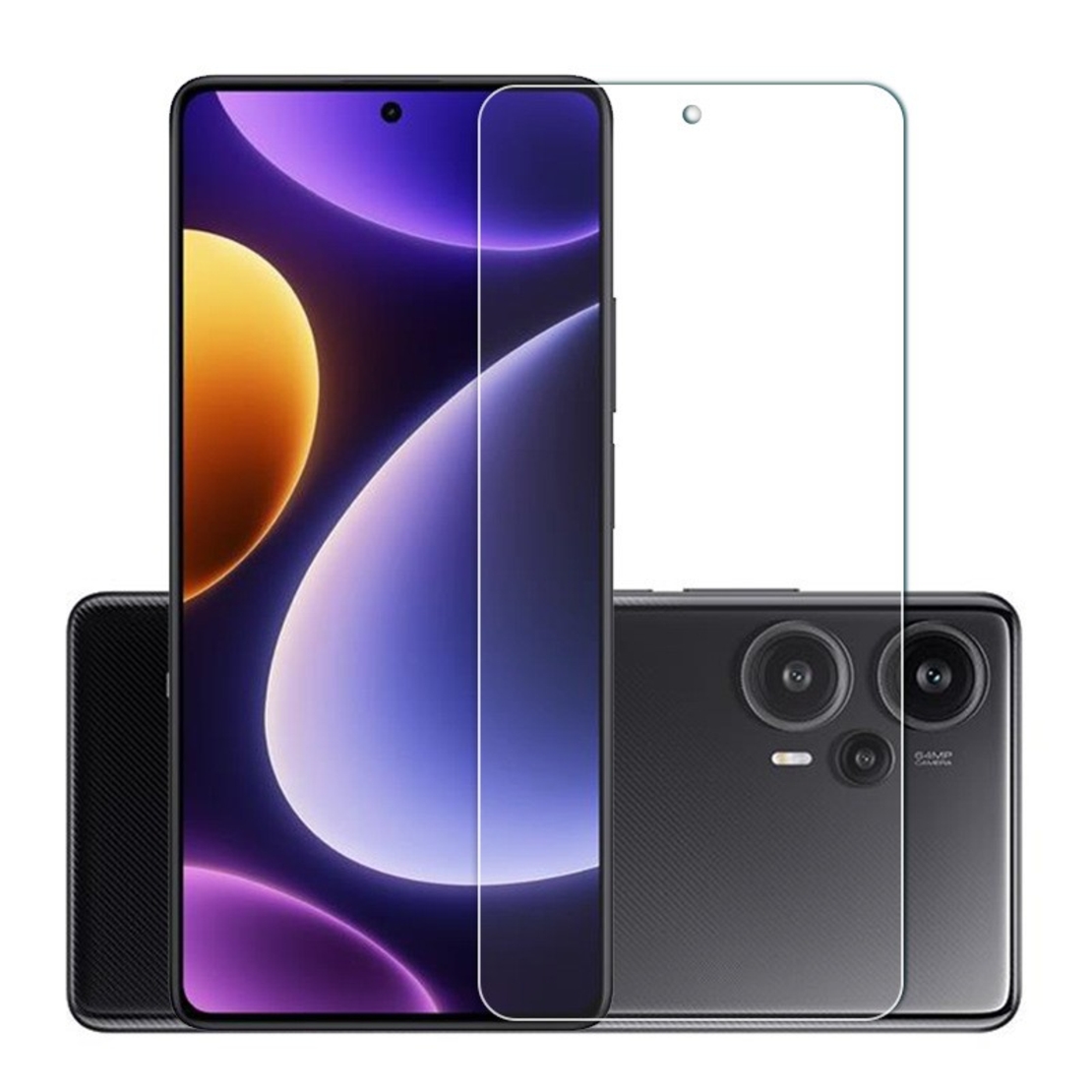Folie Sticla Securizata pentru Xiaomi Redmi Note12 Pro, Vafy, Sticla de Protctie Compatibila cu Xiaomi Redmi Note12 Pro, 2.5D, HD, Transparenta