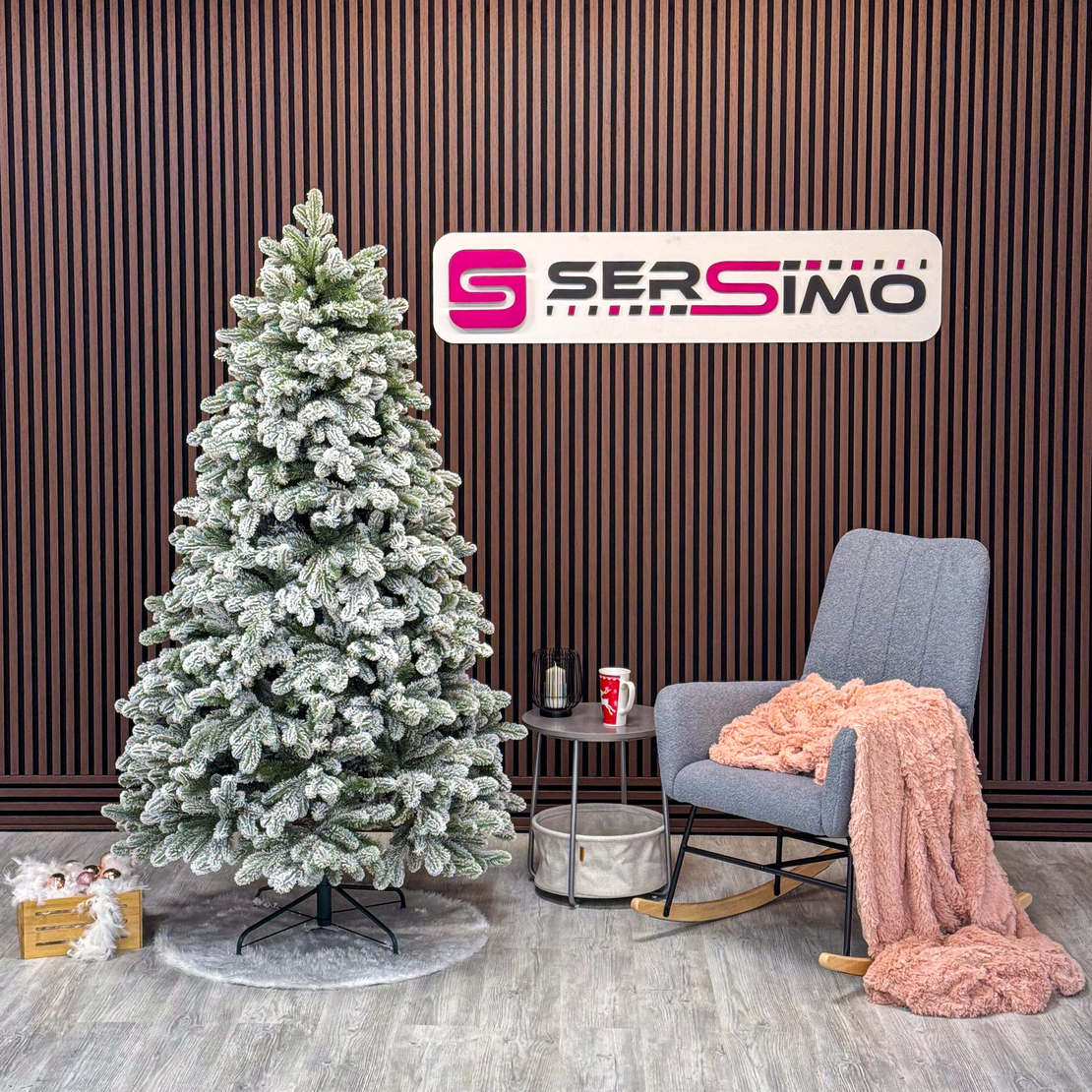 Brad artificial Sersimo, Lore d’Neige Elite, nins, mix 2D+3D, 200 cm