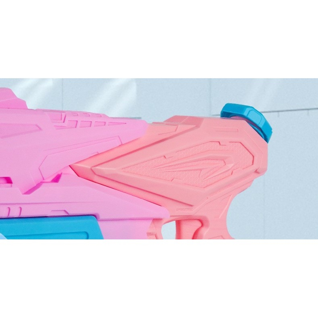 Pistol cu Apa pentru Copii, Rezervor, Pentru Piscina/Plaja, Flippy, 6ani+, 3 duze, Roz, 500ML
