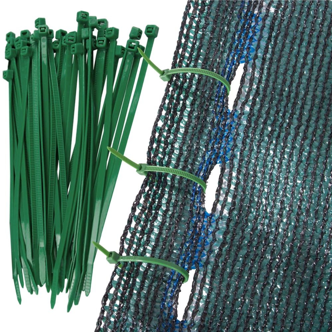 Plasa umbrire si intimitate pentru gard, 1m latime, 50m lungime, 140g densitate, verde