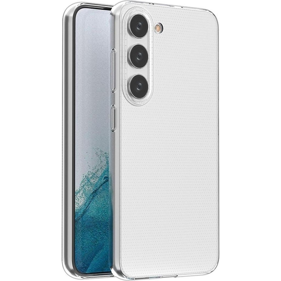 Husa de Protectie, Vafy, Compatibila cu Samsung Galaxy S23 FE 5G, TPU, Transparent