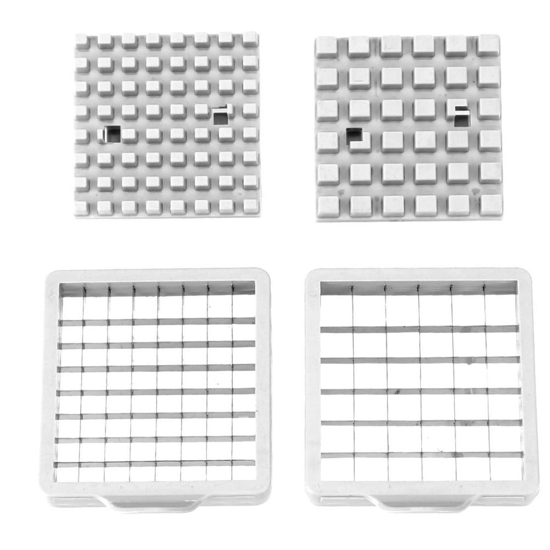 Feliator manual Flippy, pentru cartofi pai si legume, din inox, cu 2 dimensiuni de feliere, 25.5 x 11.7 cm, argintiu