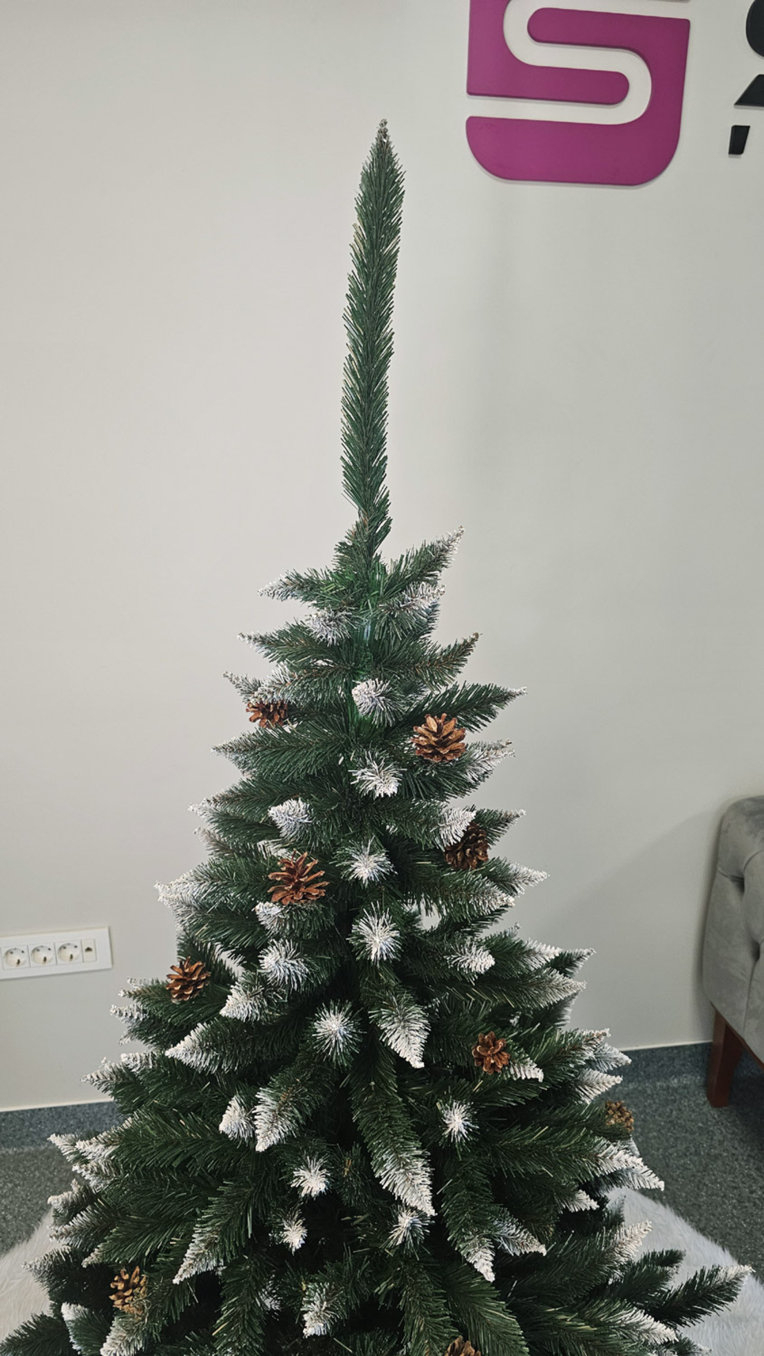Brad artificial Christmas Deluxe by Sersimo, Danemark, 2D, 150cm