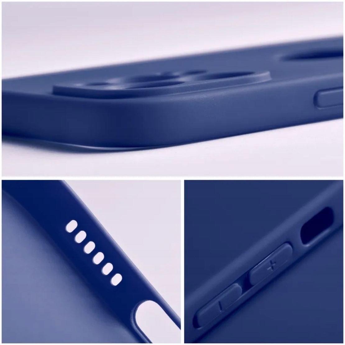 Husa de Protectie, Vafy, pentru Xiaomi Redmi Note 13 5G, Liquid Silicone, cu Microfibra pe Interior, Protectie Antisoc, Compatibil Incarcare Wireless, Albastru
