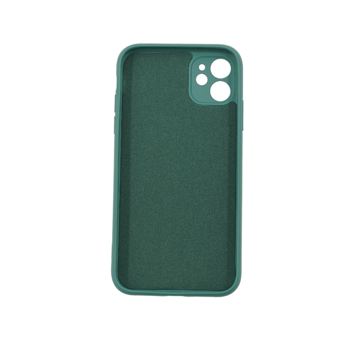 Husa protectie Vafy compatibila cu Apple iPhone 12 Liquid Silicone Case Verde