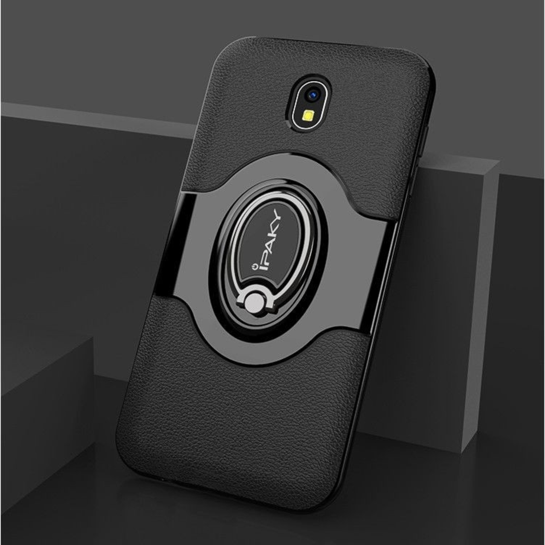 Husa de protectie pentru Samsung Galaxy J5 2017 Ipaky Ring Negru