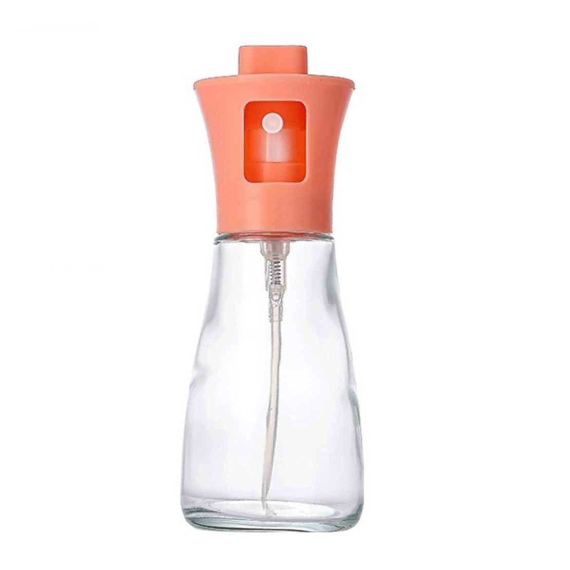 Pulverizator pentru Ulei, Vafy, Pulverizator din Sticla pentru Otet sau Alte Lichide, Simplu Reincarcabil, Multifunctionale, 17.3 x 5.6 cm, Capacitatea 170 ml, Roz
