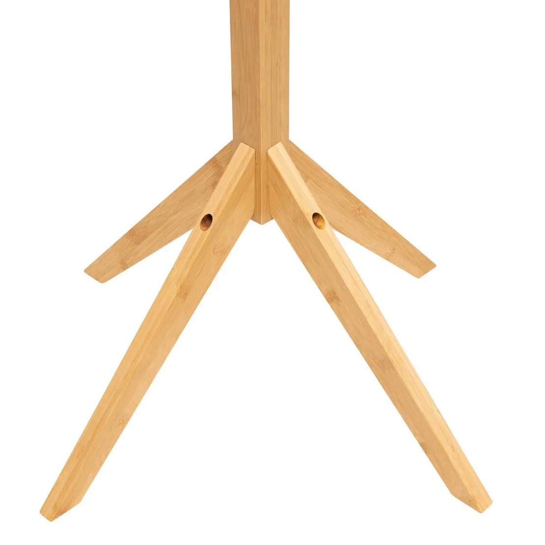 Cuier 5Five Arbre din bambus cu 8 carlige, 179 cm, maro natural