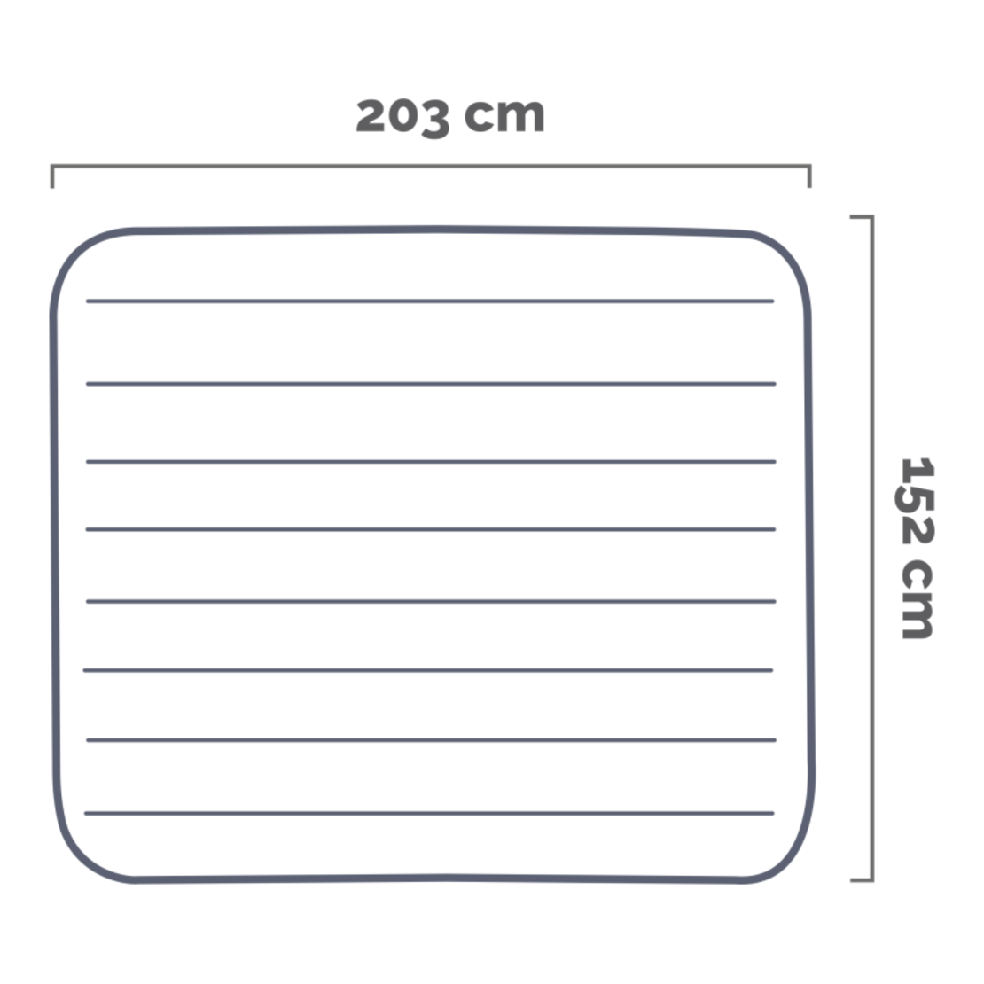 Saltea Intex Prestige Downy Qyeen Dura-Beam 152x203x25cm