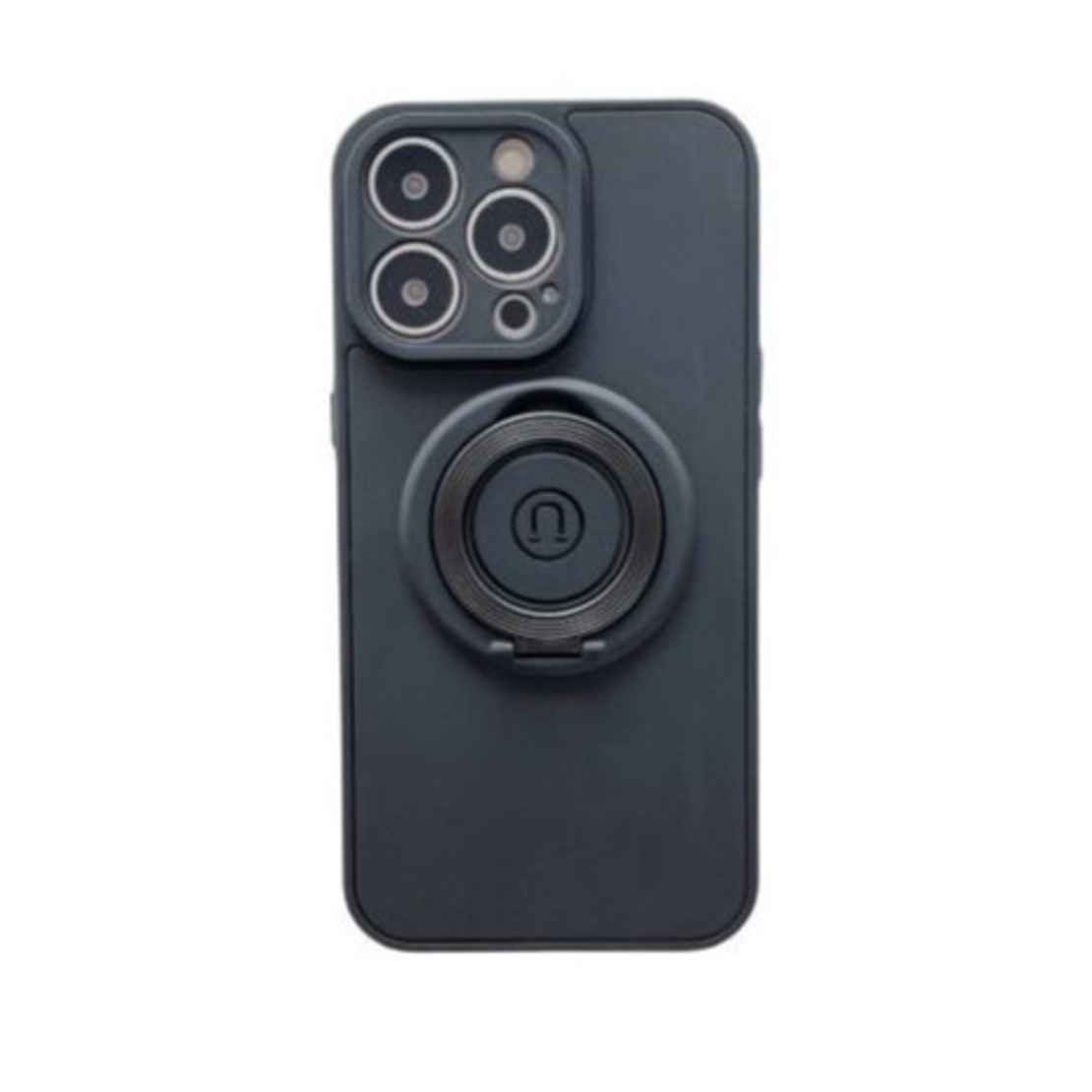 Husa protectie Vafy compatibila cu Apple iPhone 13 Pro Mag Safe Silicone Negru