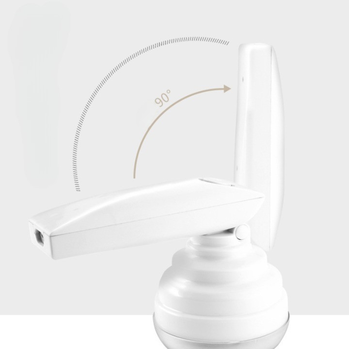 Aparat Pentru Curatat Scame, Par Si Praf, Vafy, Trimmer pentru Diferite Tipuri De Material, Cu Lame Din Otel Inoxidabil, Maner Flexibil, Incarcare Prin USB, 13x8 cm, Alb