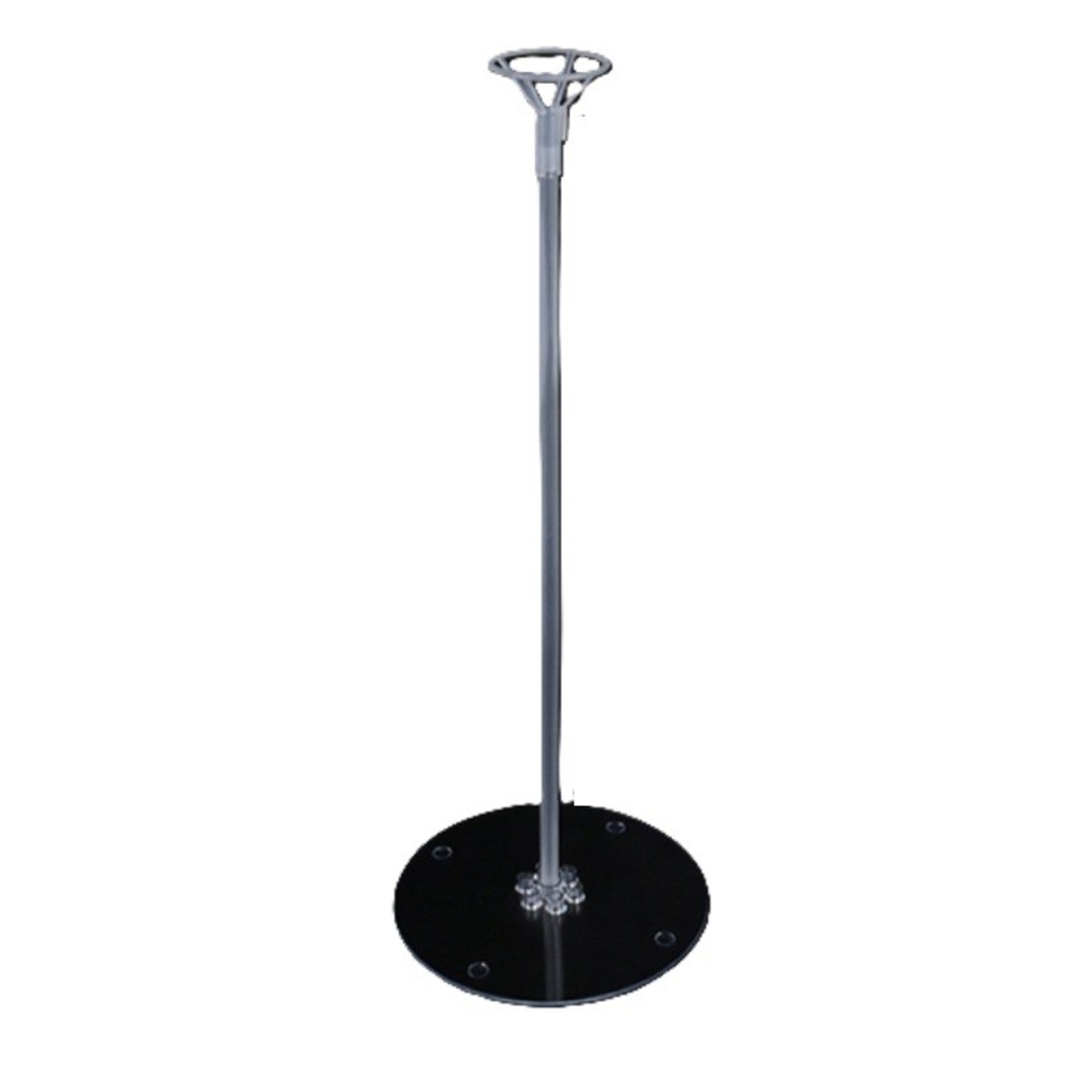 Suport de Masa pentru Baloane, Flippy, Accesoriu Decorativ, din Plastic, 70 cm, Transparent