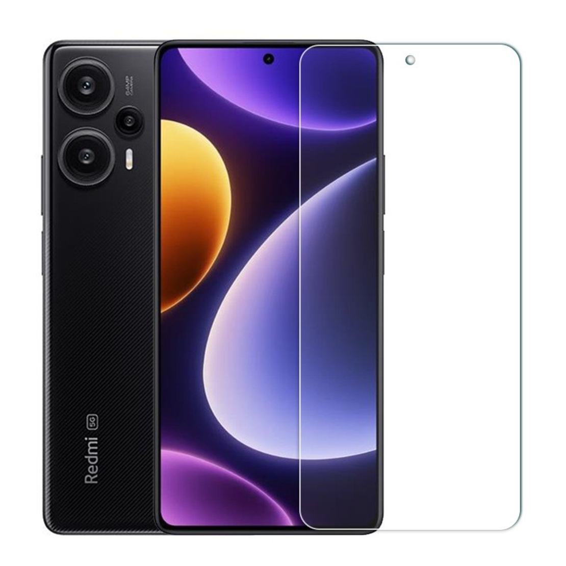 Folie Sticla Securizata pentru Xiaomi Redmi Note12 Pro, Vafy, Sticla de Protctie Compatibila cu Xiaomi Redmi Note12 Pro, 2.5D, HD, Transparenta