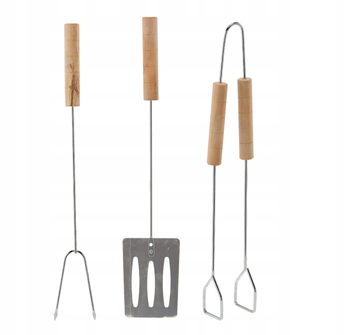 Gratar portabil pliabil tip valiza pentru camping, cu accesorii de gratar incluse, 45x30x30 cm