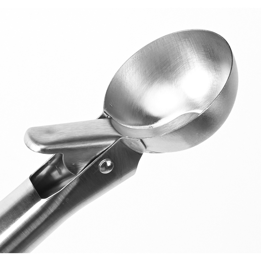 Lingura dozatoare inghetata Flippy, Cool Serving, inox, gri