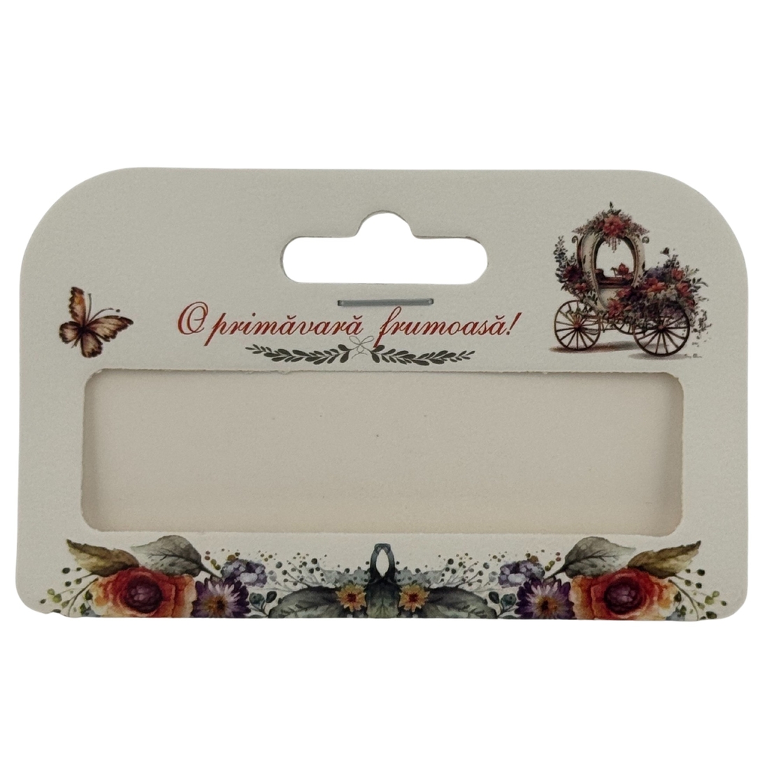 Set 100 Bucati Ambalaje de Carton pentru Martisor, Flippy, Cutii Bratara, Model Caleasca