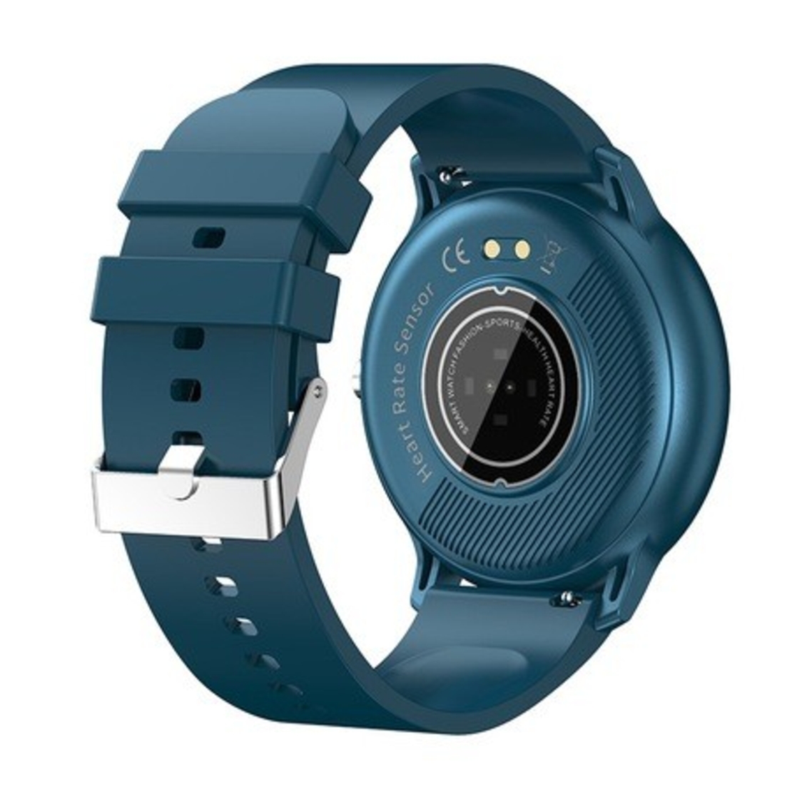 Ceas smartwatch si bratara fitness Vafy ZL02D, oxigen, ritm cardiac, pedometru, notificari, IP67, Compatibil cu Android/iOS, vibratii, multi sport, Albastru inchis