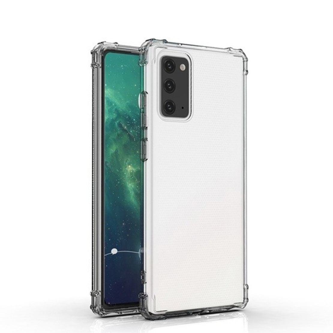 Husa Protectie,, Vafy, compatibila cu Samsung S20, TPU Antisoc, Protectie Colturi, Rezistenta la Impact, 1.5 mm, Transparenta