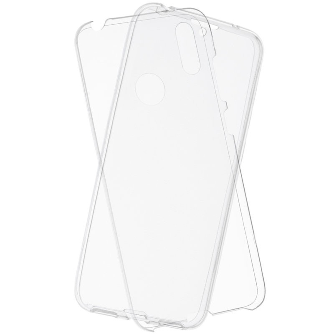 Husa de protectie Vafy® pentru Huawei Y7 2019 Full Tpu 360 Transparent