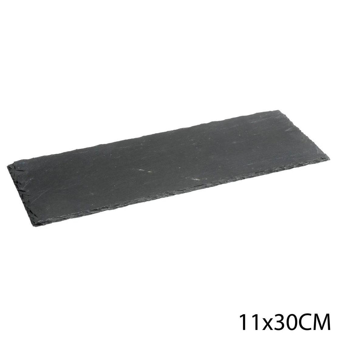 Platou servire Atmosphera ardezie, 11x30 cm, negru