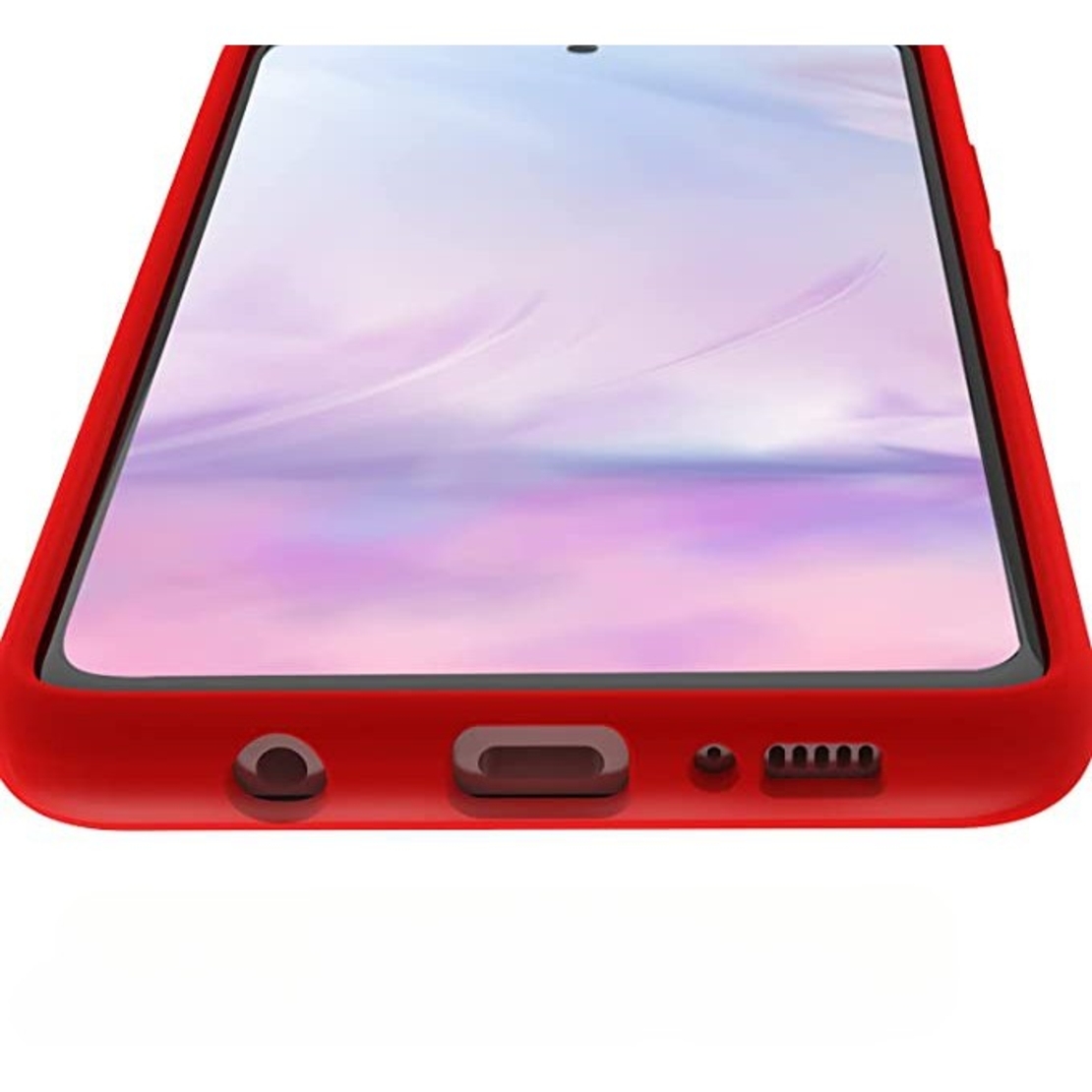 Husa de protectie Vafy compatibila cu Samsung Galaxy S21 5G Matte Tpu Rosu