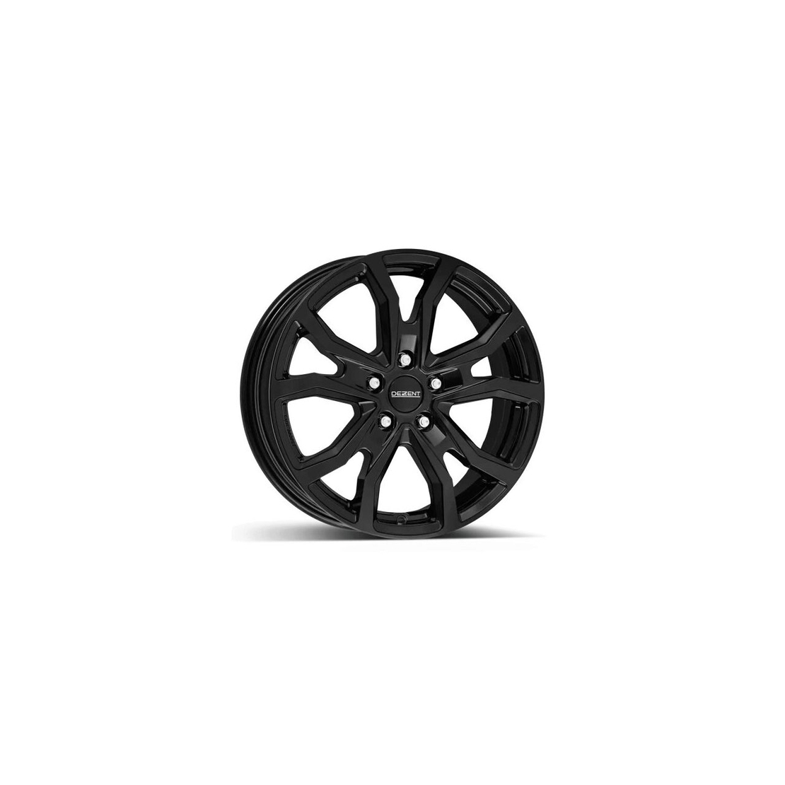 DEZENT TV-Trailer black 6.50x17 5/112/30/66,6