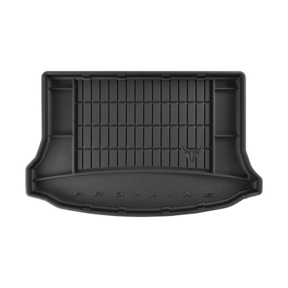 Covor auto pentru portbagaj Frogum pentru Volvo V40 II Hatchback 2012, Cauciuc, Negru