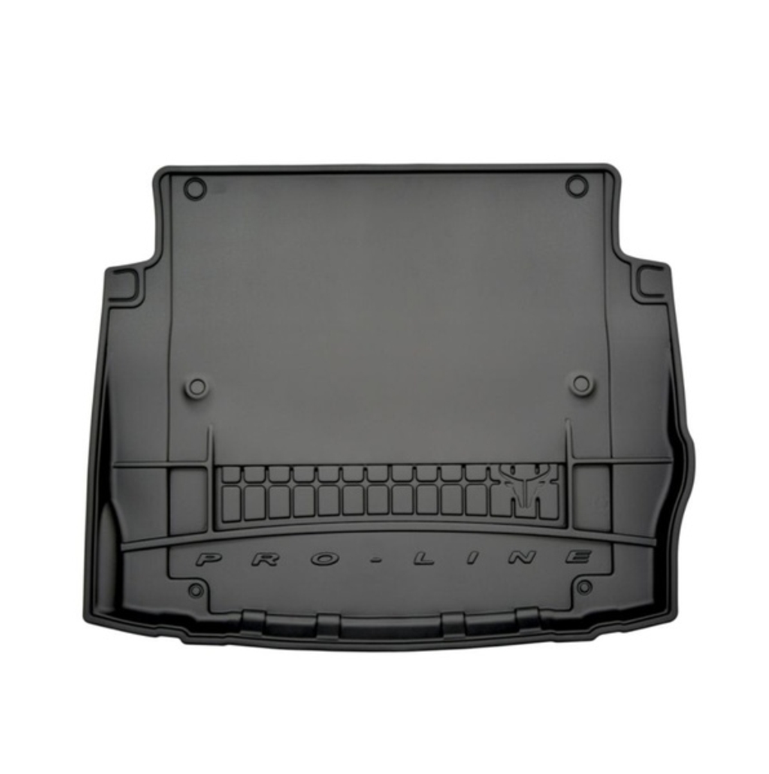 Covoras auto pentru portbagaj Frogum pentru BMW Seria F20 din 2011, Cauciuc, Negru