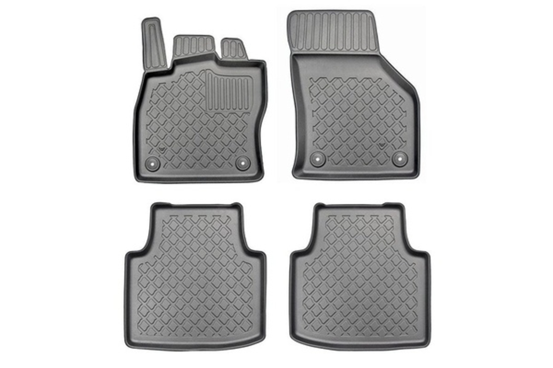 Covorase auto tip tavita Skoda Superb III fabricatie 2013 - prezent