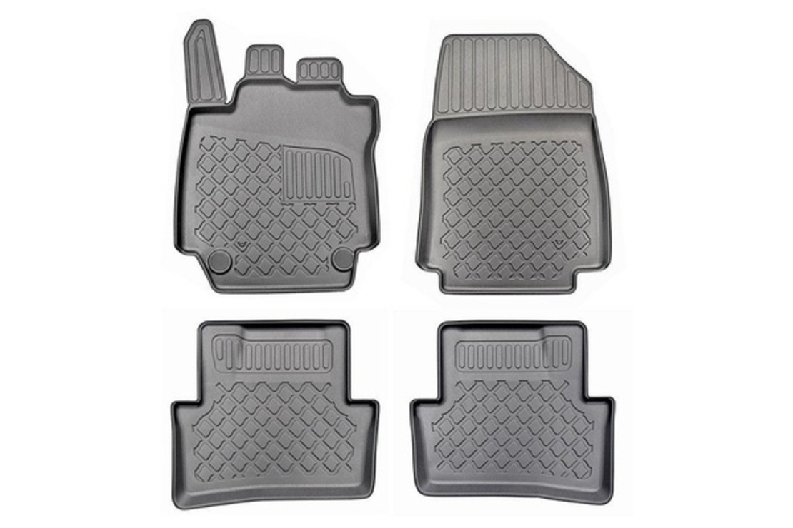Covorase auto tip tavita Renault Captur I, fabricatie 04.2013 - 12.2019