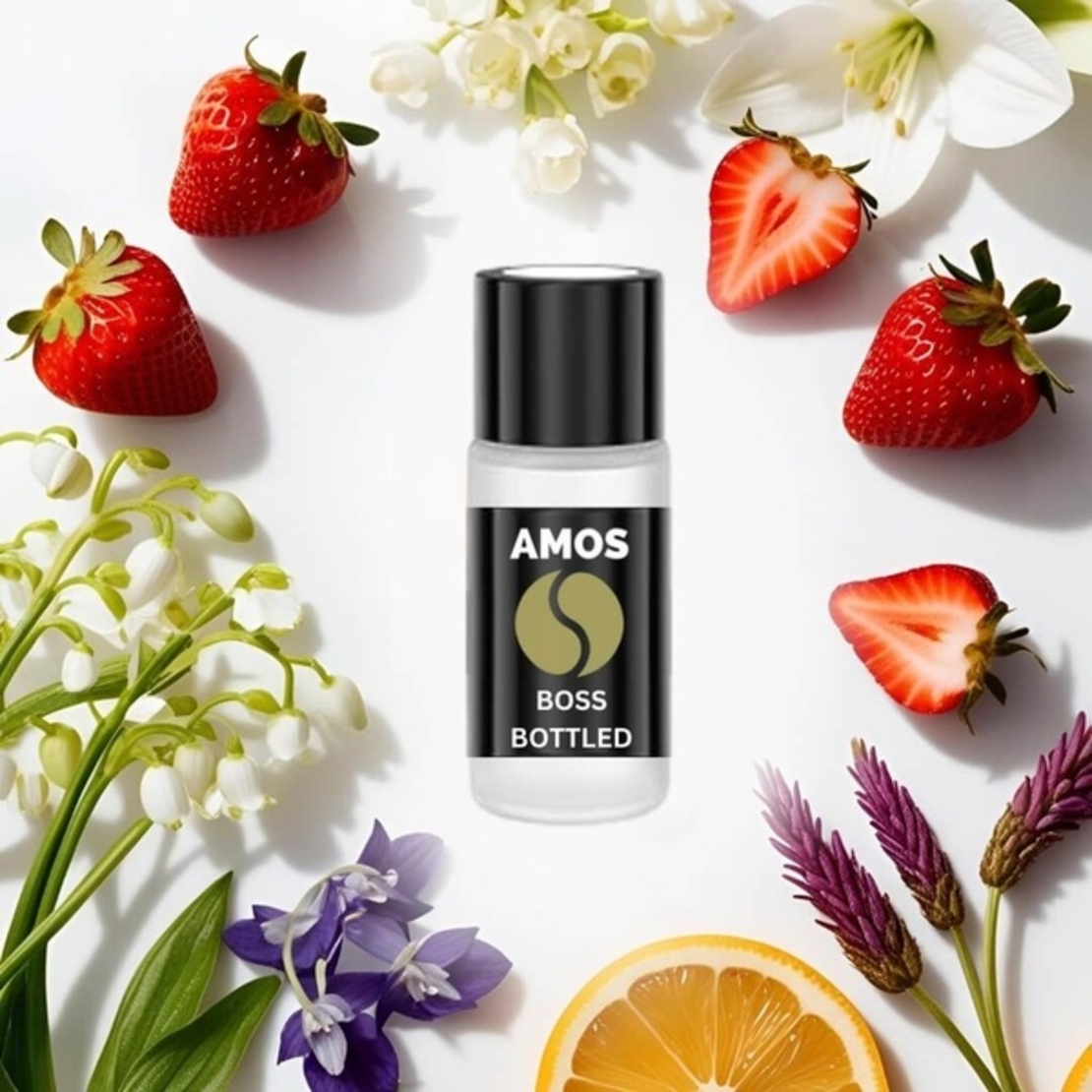 Set Amos Mini: set parfumuri Mov + 1 difuzor mini gri inchis