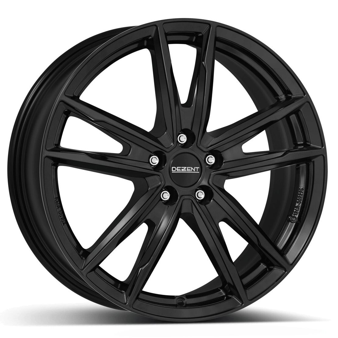 DEZENT KF black 6.00x15 5/100/38/57,1