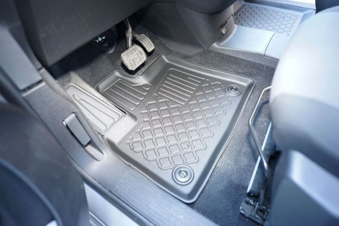 Covorase auto tip tavita Opel Combo-E Life EV fabricatie 2023 - prezent, caroserie van, 5-7 locuri, fara rand 3
