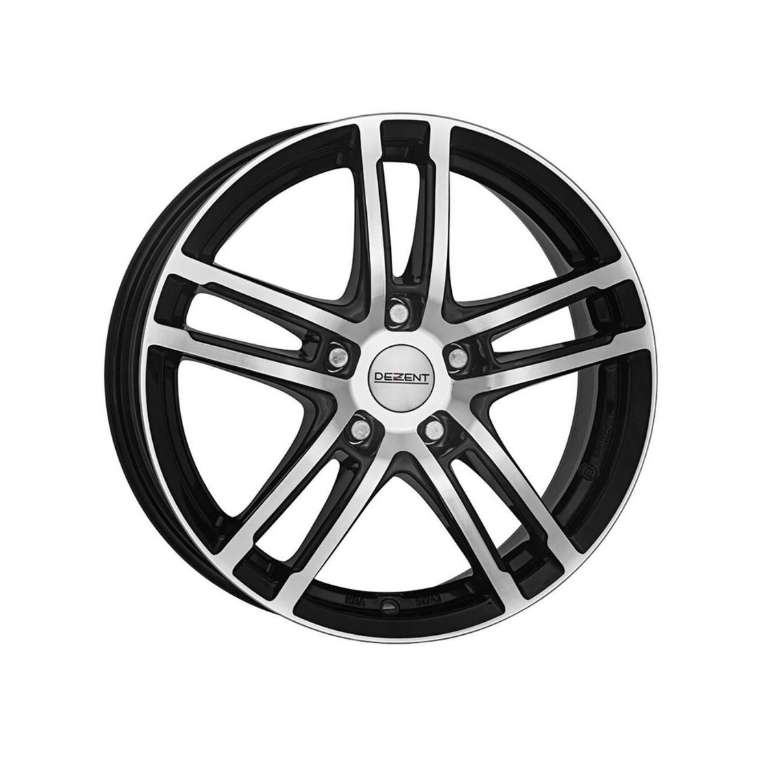 TTZZUBP41E Janta Aliaj DEZENT TZ_dark 6.5x16 5x115/41/70.2