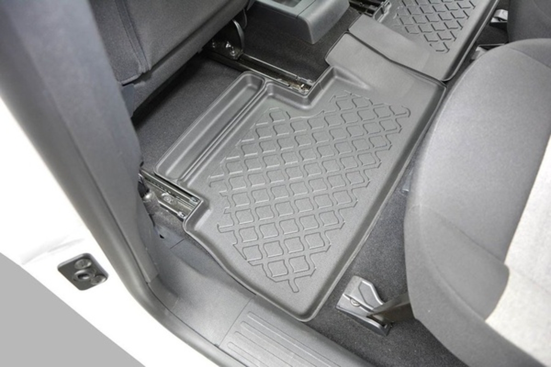 Covorase auto tip tavita Opel Combo-E Life EV fabricatie 2023 - prezent, caroserie van, 5-7 locuri, fara rand 3