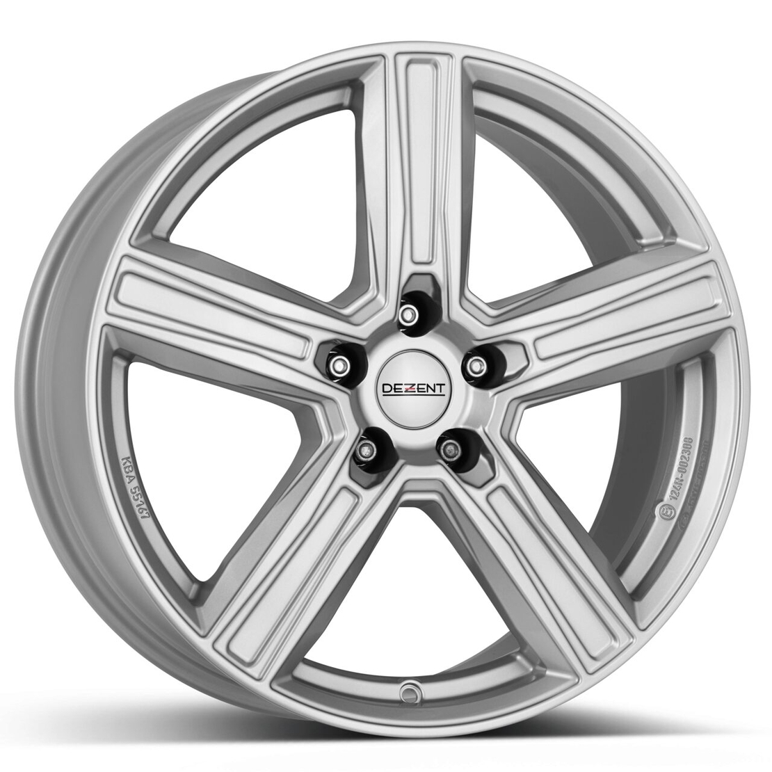 DEZENT KG silver 9.00x19 5/112/61/66,6