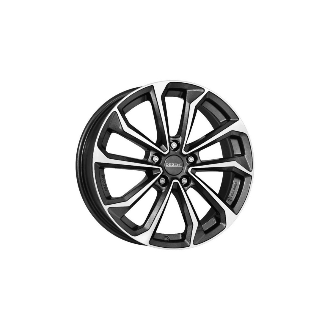 TKSY0FP50E Janta Aliaj DEZENT KS_dark 7x17 5x114.3/50/67.1