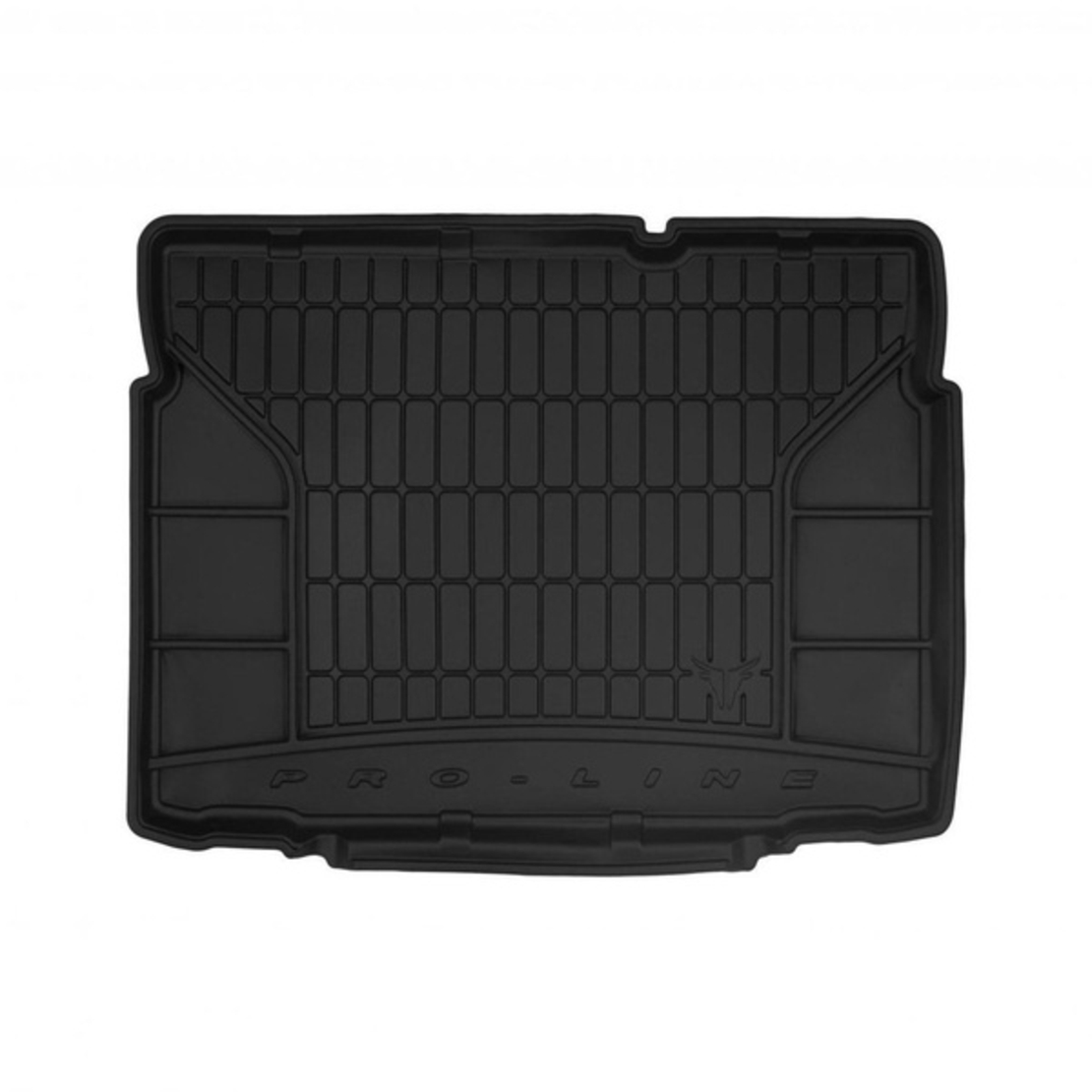 Covor auto portbagaj Frogum pentru Opel Crossland X 2017, Cauciuc, Negru