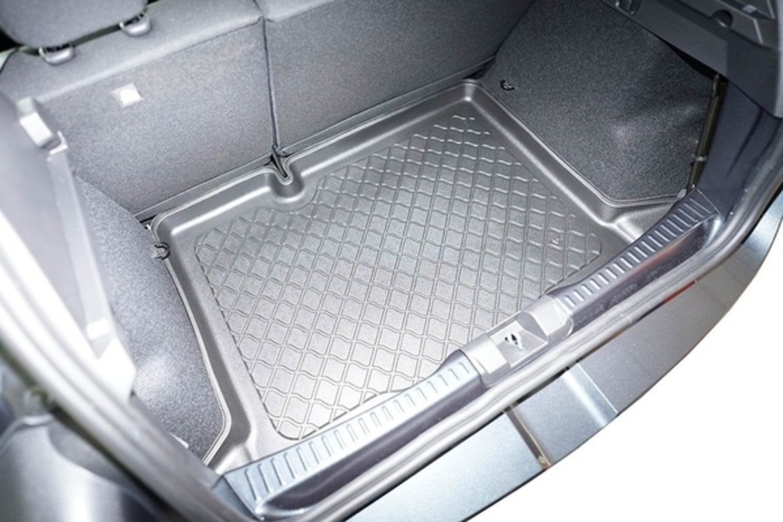 Tavita de portbagaj Dacia Sandero III Stepway, caroserie Hatchback, fabricatie 01.2021 - prezent, portbagaj inferior, fara podea variabila pe inaltime